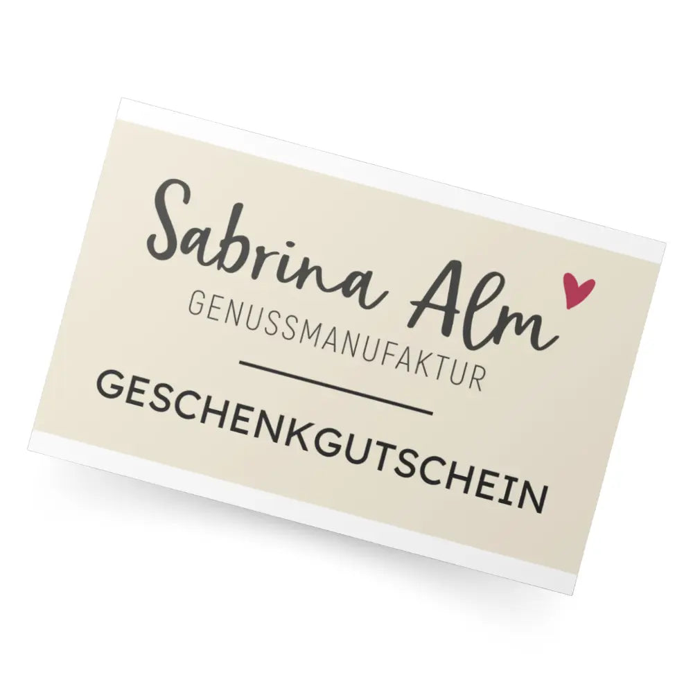 geschenkgutschein