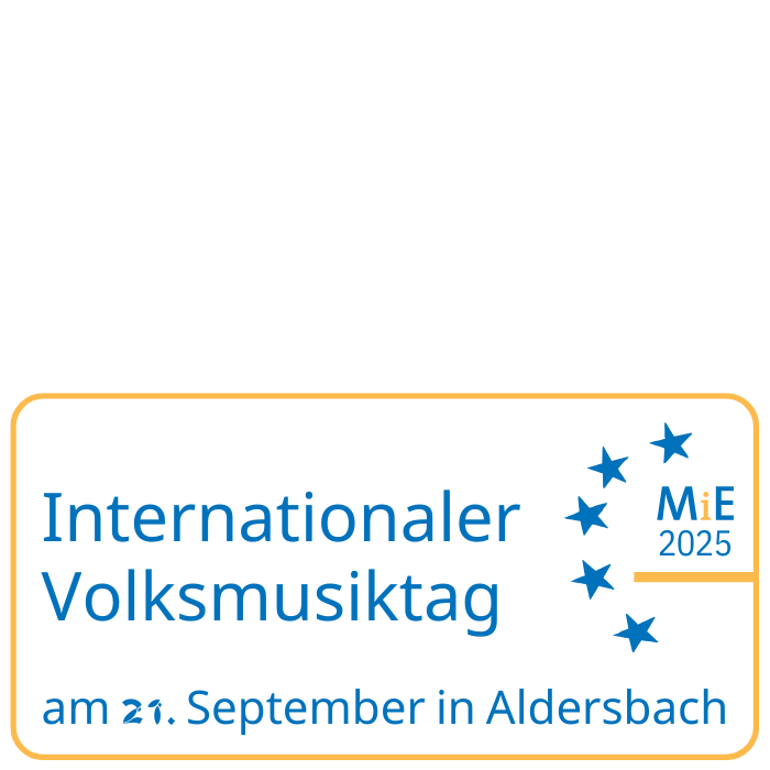 Ankündigung Internationaler Volksmusikatag am 21. September 2025 in Aldersbach – kulturelles Event mit Musik und regionalem Genuss.