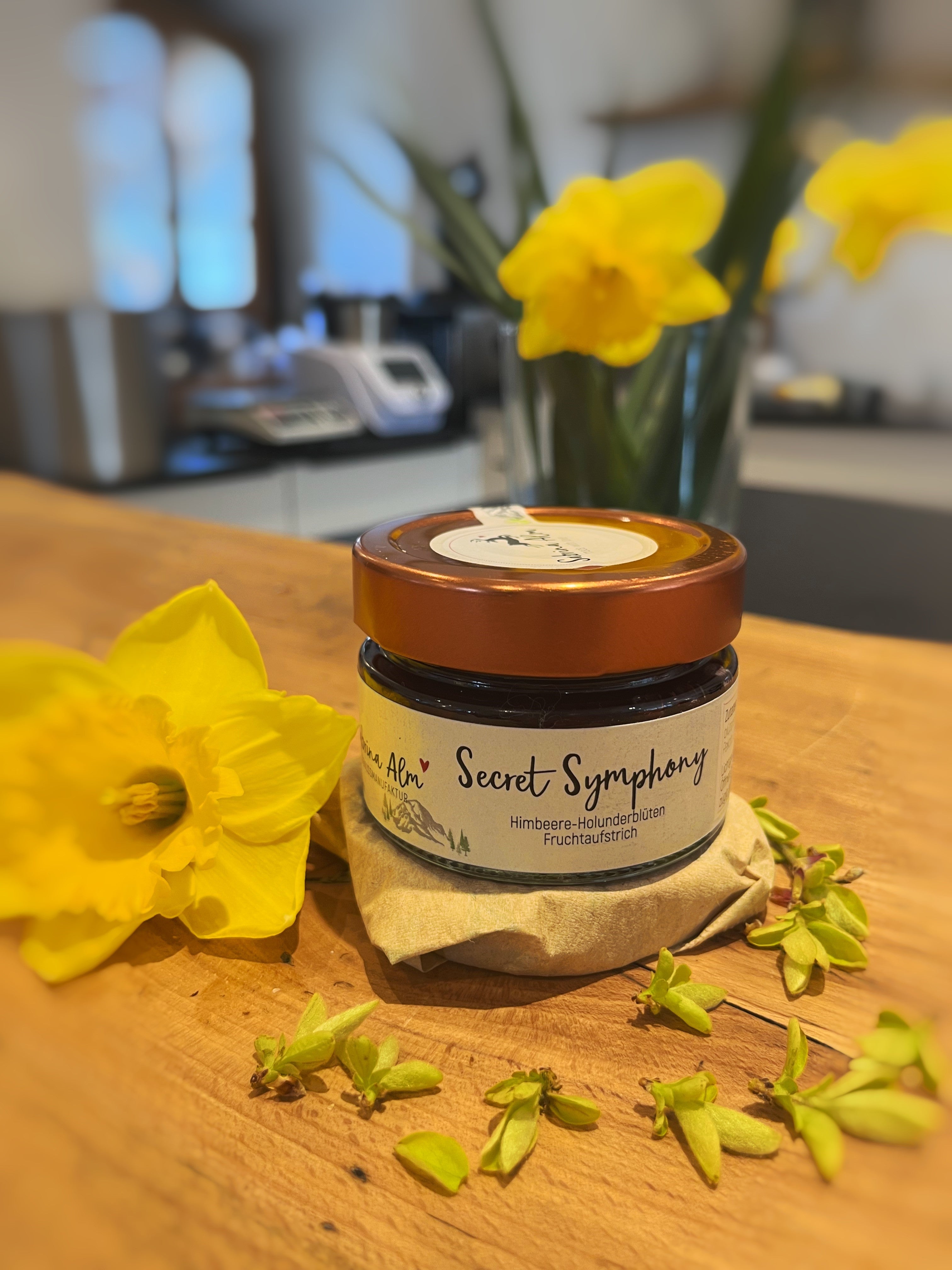 himbeer holunder marmelade